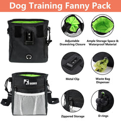 BARKIE kit pochette friandises silicone – étanche et facile à nettoyer pour sorties canines.