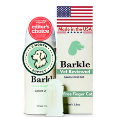 Gel dentaire Barkle pour chien améliore l’haleine et nettoie les dents