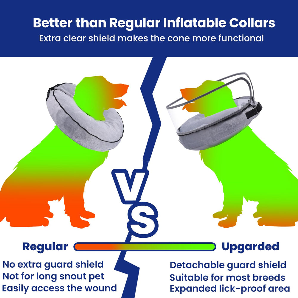 Bouclier protecteur détachable Barkless offrant une protection ajustable.