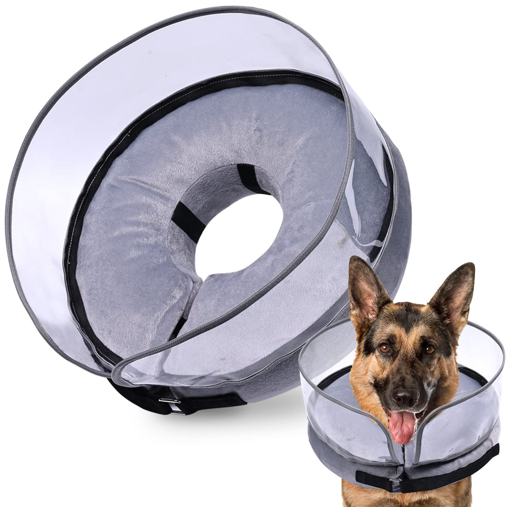 BARKLESS collier inflable pour grand chien, soutien sûr lors de la convalescence.