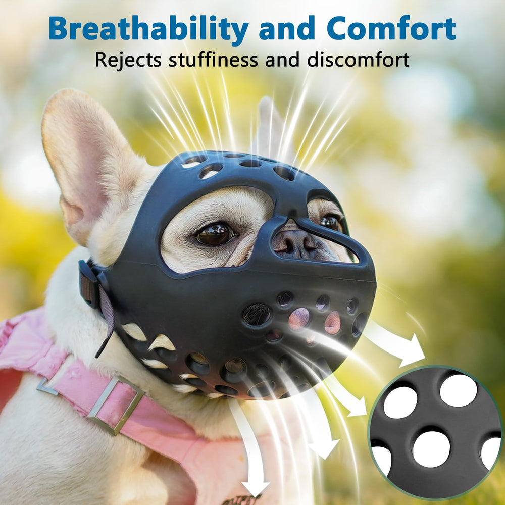 BARKLESS materiau-silicone-doux-respirant: douceur et confort sur la peau du chien