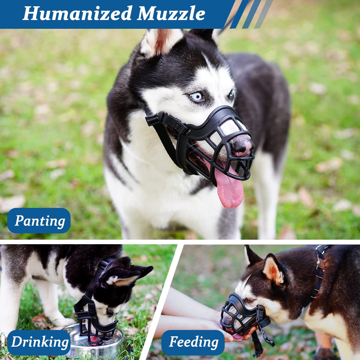 BARKLESS museliere-panier usage-vet-grooming pratique lors des visites et soins.
