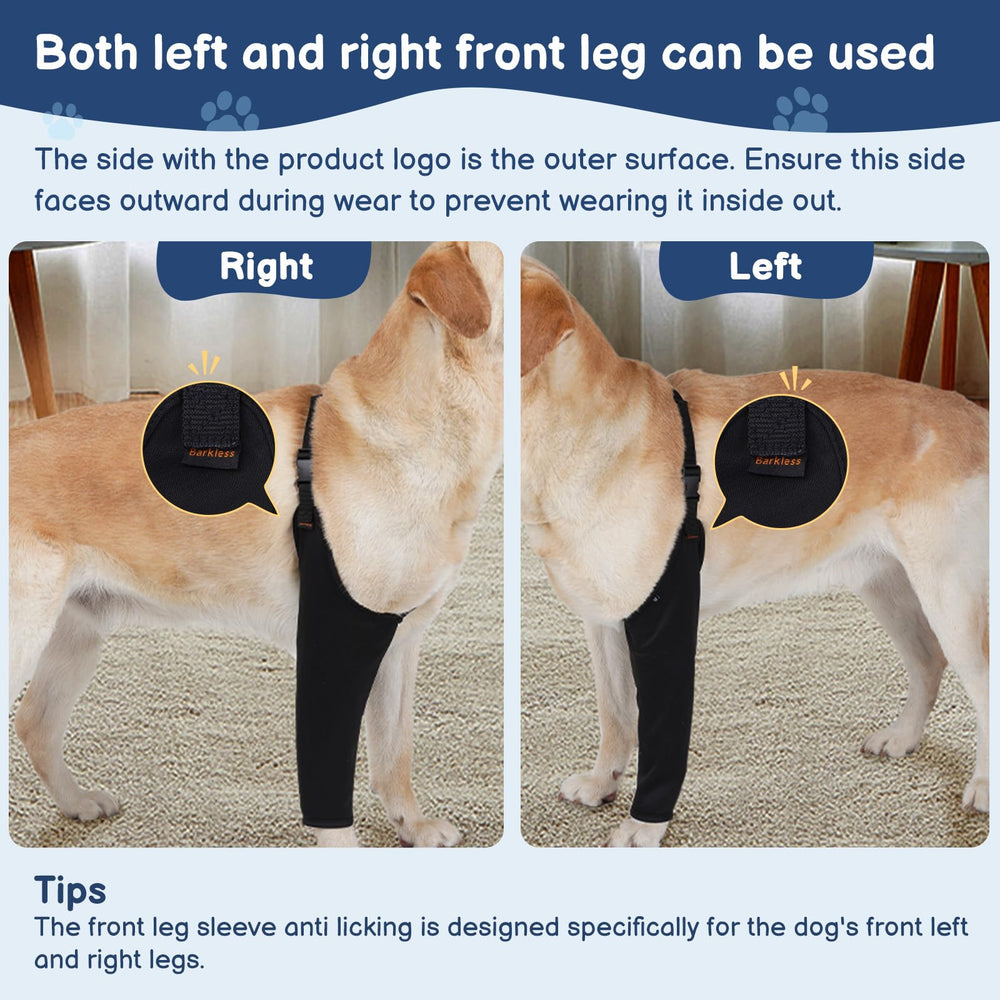 BARKLESS protection-patte-avant-droite solution symétrique pour patte avant.