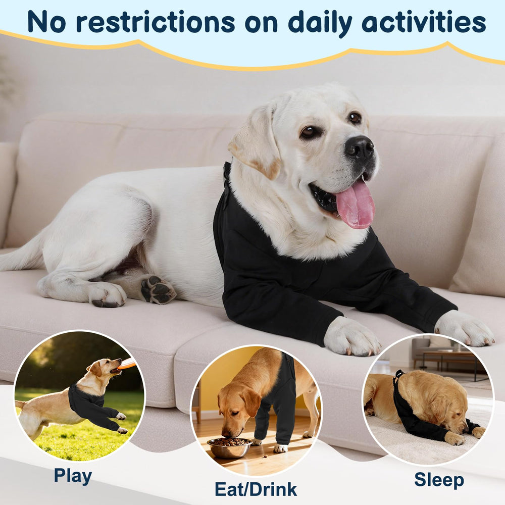 BARKLESS: taille XL adaptée aux grands chiens pour pattes hautes.