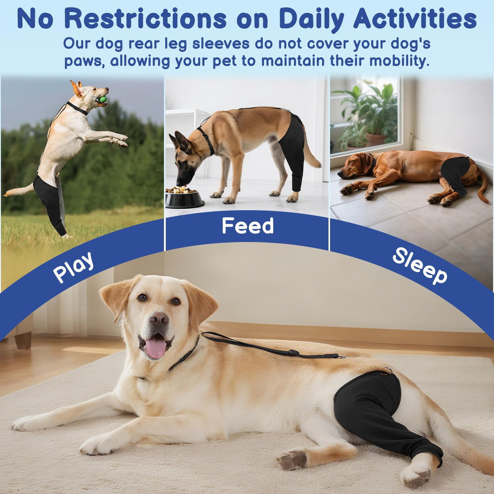 BARKLESS tissu-leger patte-arriere chien respiration et confort