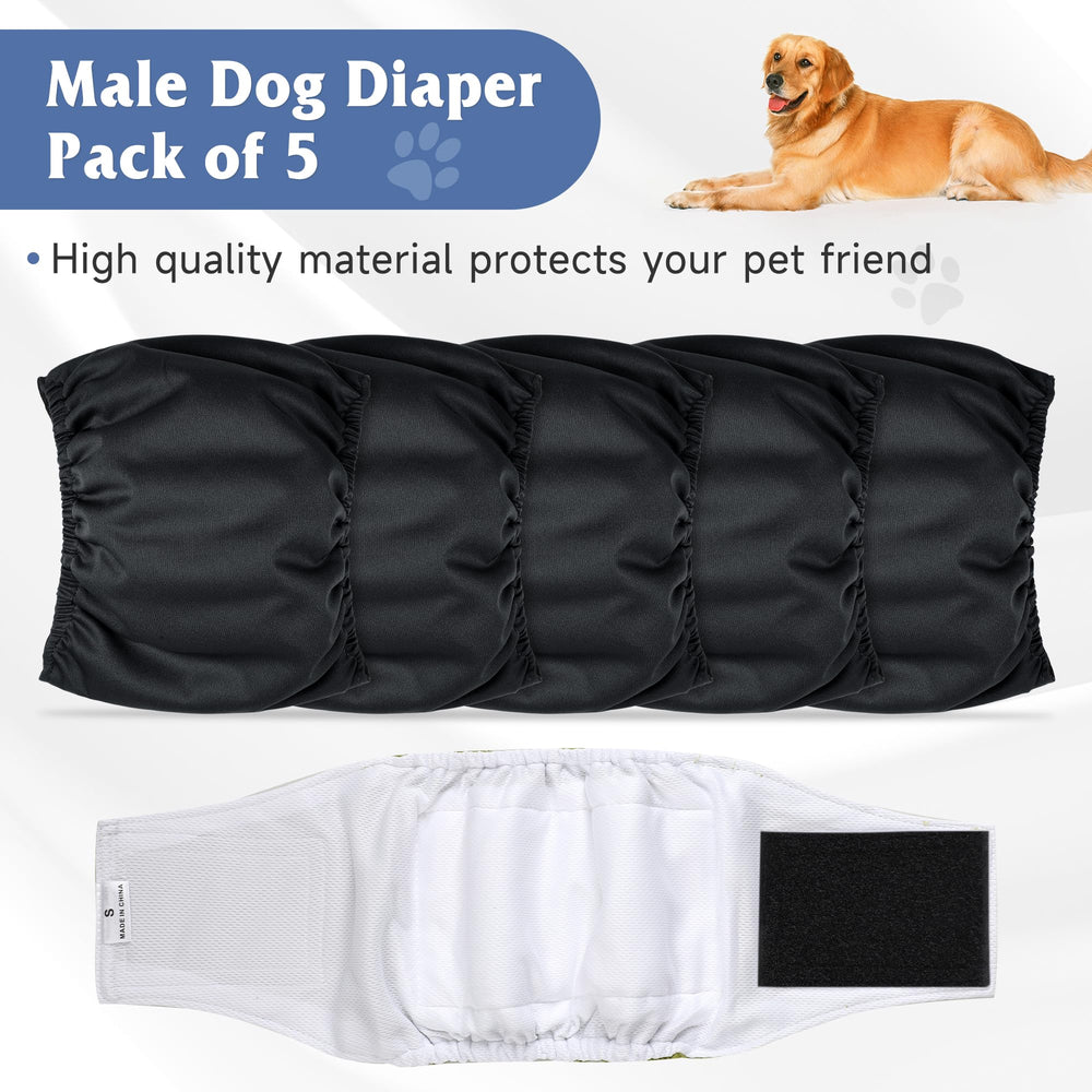 Barklincharm ceinture ventrale mâle – confort doux et ajustement flexible.