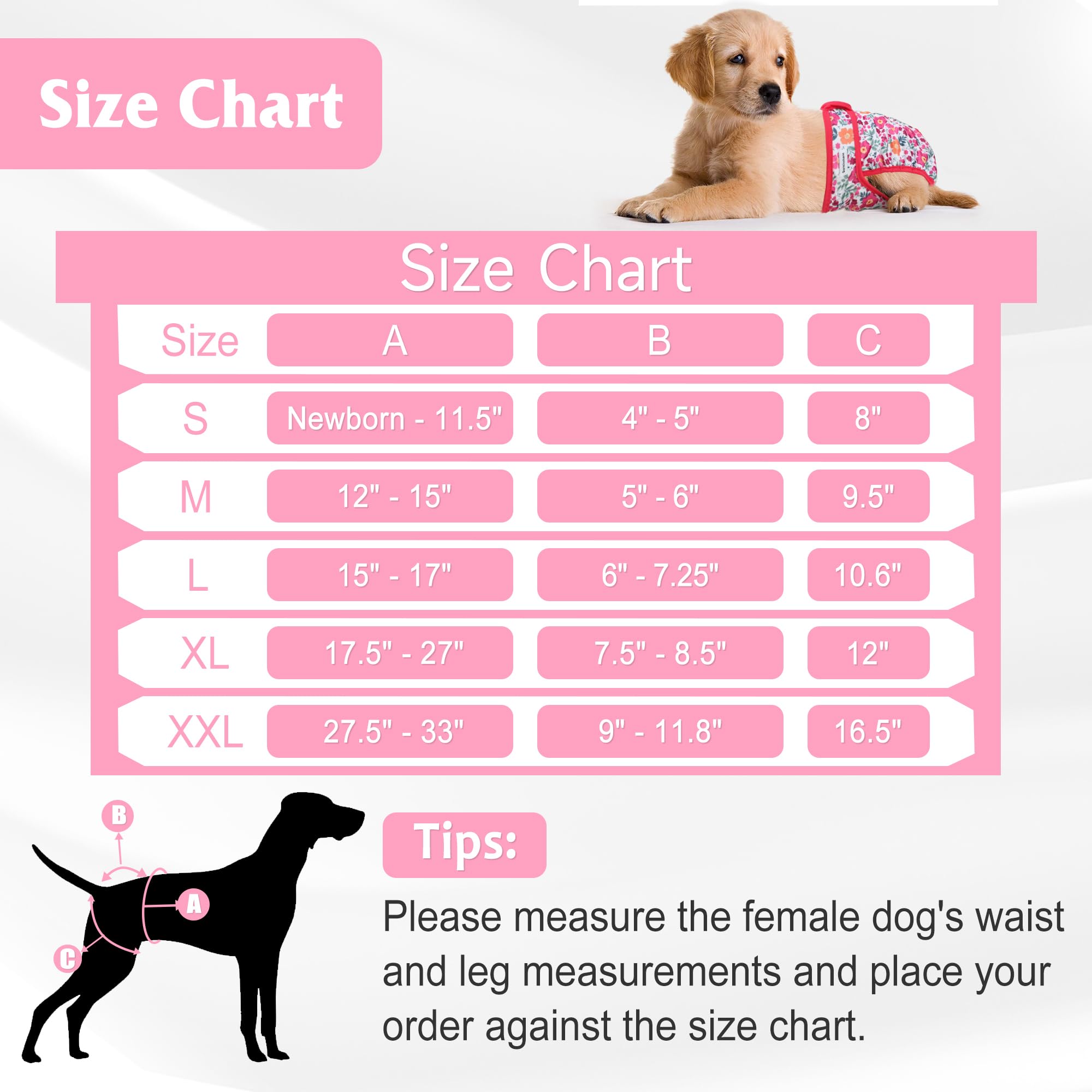 Barklincharm couches-femelles-absorption-elevee; idéale en cas d incontinence.