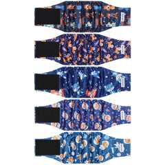 Protection ventrale Barklincharm 5-pack, confort et protection anti fuite pour chien mâle.