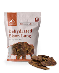 BARK'N BIG Bison Lung emballage pratique pour chiens.