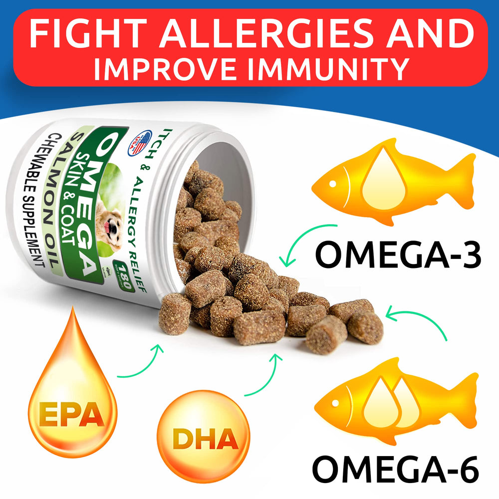 BARK&SPARK Omega 3: pelage et peau souples pour chiens et chats.