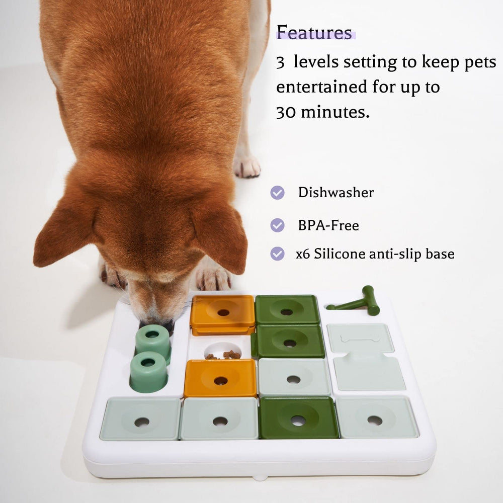 Barkwhiz antiderrapants silicone, stabilité renforcée lors du jeu.