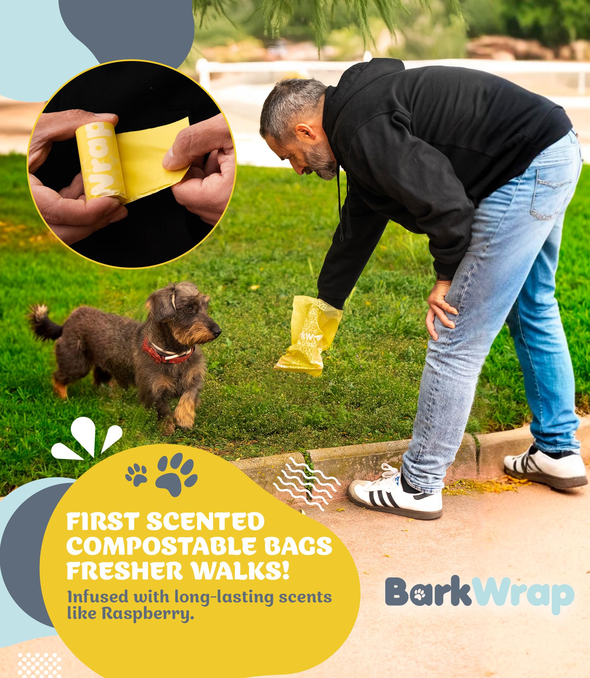 BARKWRAP BAG – compostable d'origine végétale, respectueux de l’environnement.