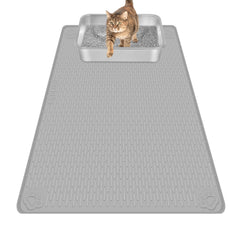 Bartuke Tapis Litière Chat Extra Large – vue générale et couverture généreuse.