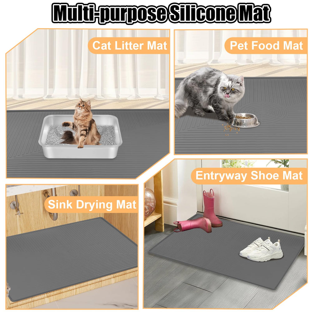 Bartuke Tapis Silicone Entretien Rapide: rinçage simple et réutilisation immédiate.