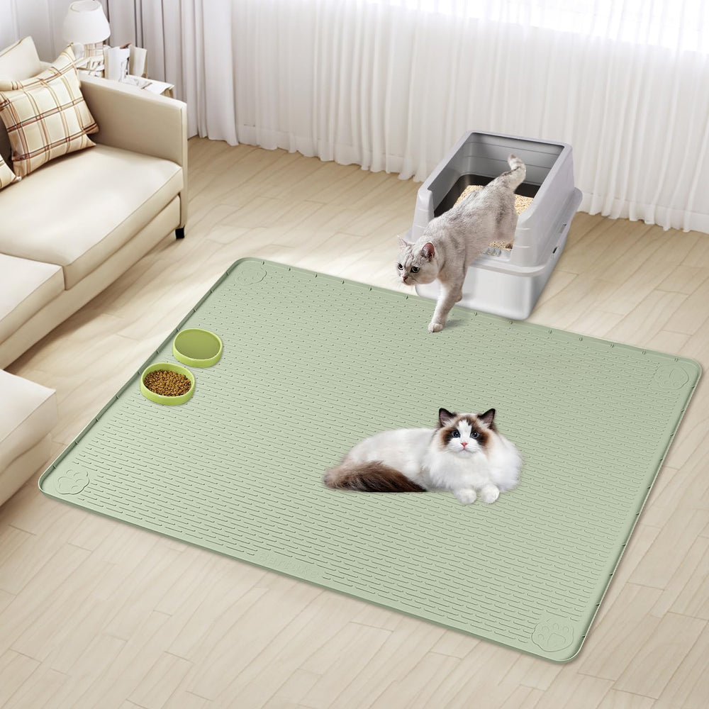 Bartuke Tapis durable: polyvalence pour litière et alimentation