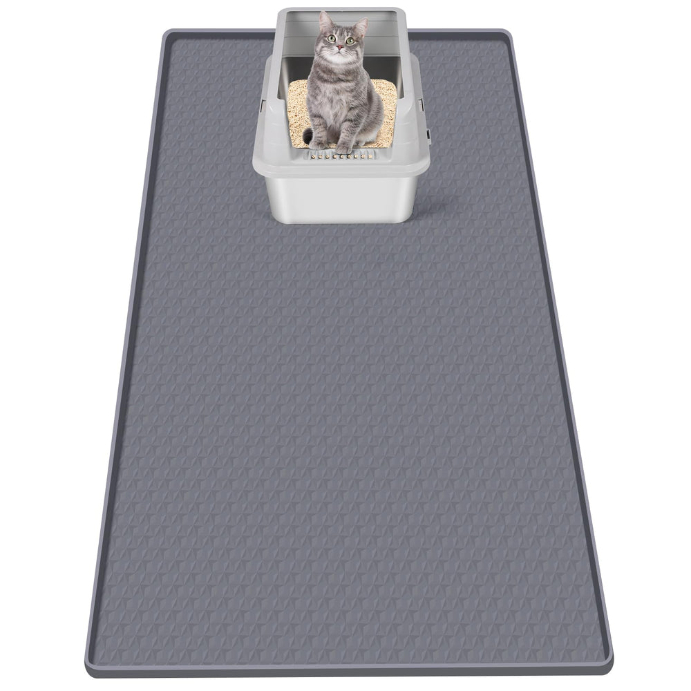 Bartuke Tapis Litière Très Grand aperçu montrant une grande surface pour couverture généreuse