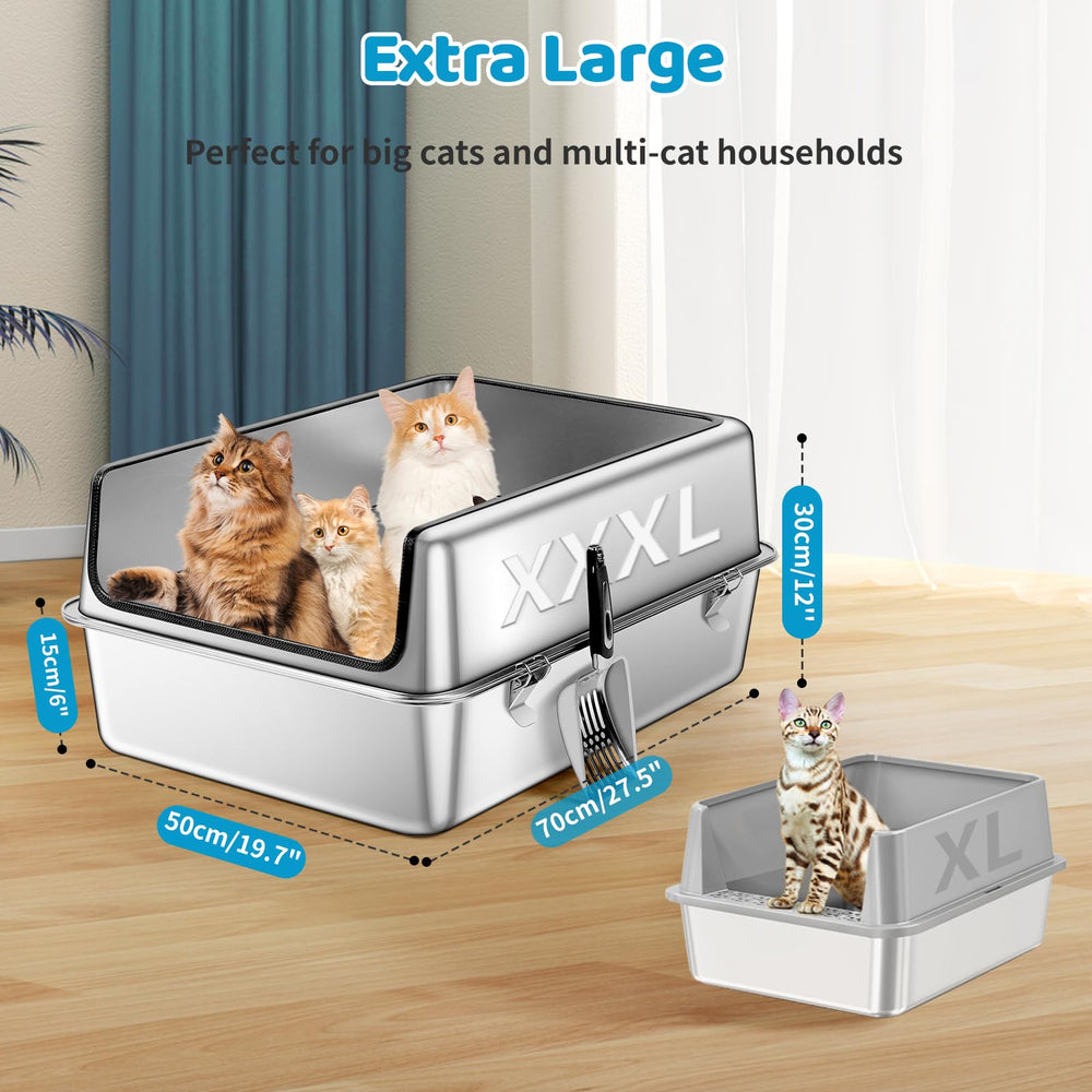 Parois hautes Bartuke XXXL offrant plus d'intimité et moins de dégâts.