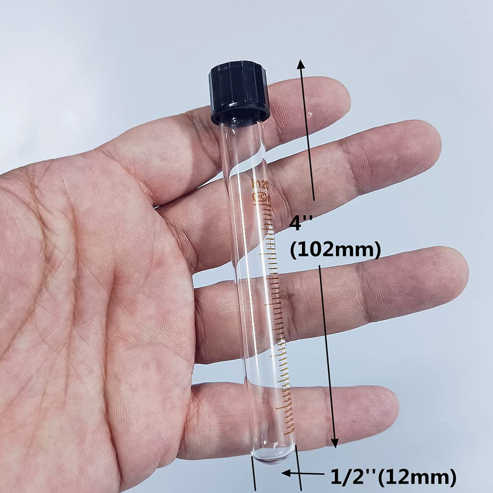 Capuchon en plastique Base Wave sur tube de test, manipulation sûre lors des tests.
