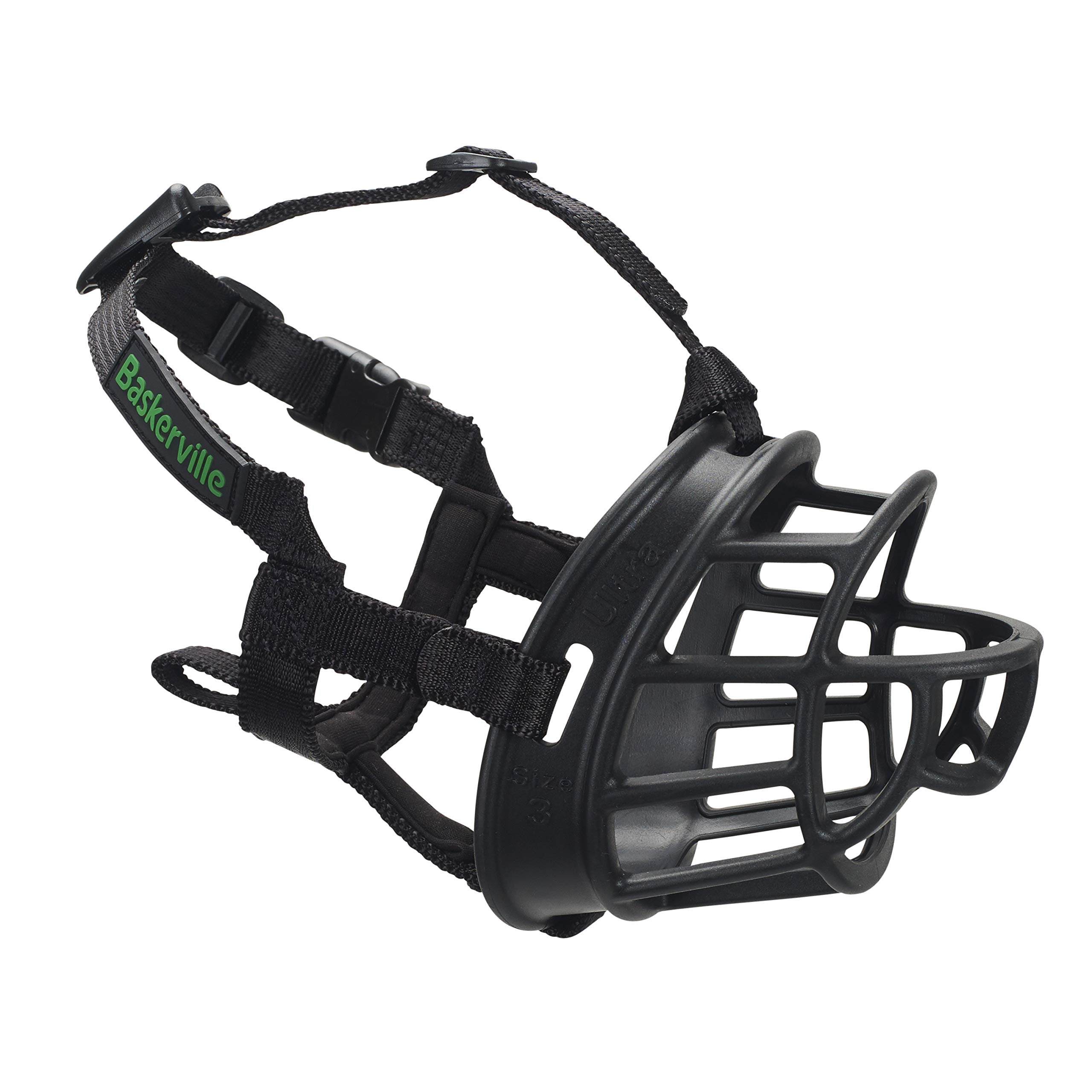 Baskerville Ultra Muzzle, face ergonomique offrant confort et sécurité lors des sorties.