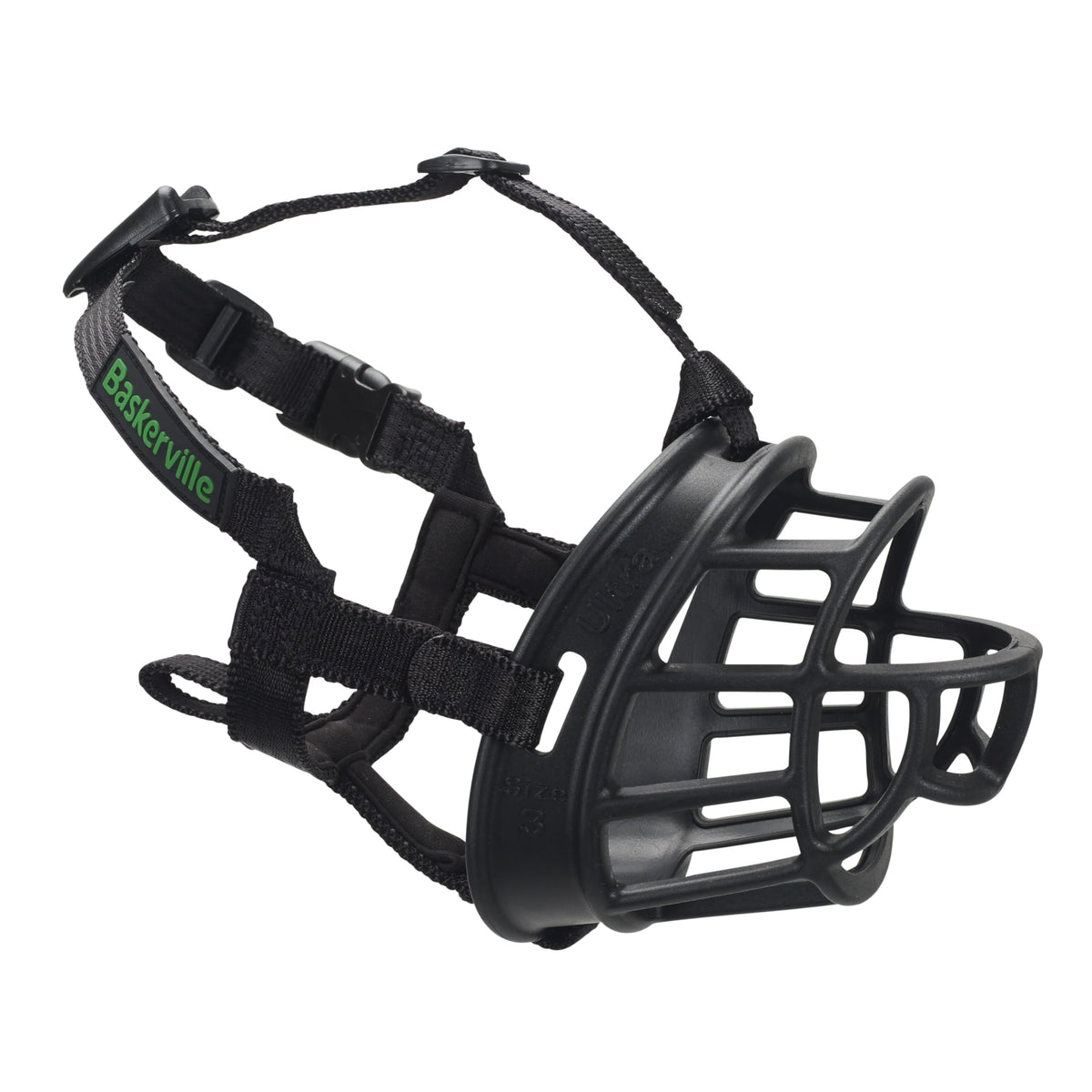 Baskerville Ultra Muzzle – panier caoutchouc souple, permet boire et haleter sans danger