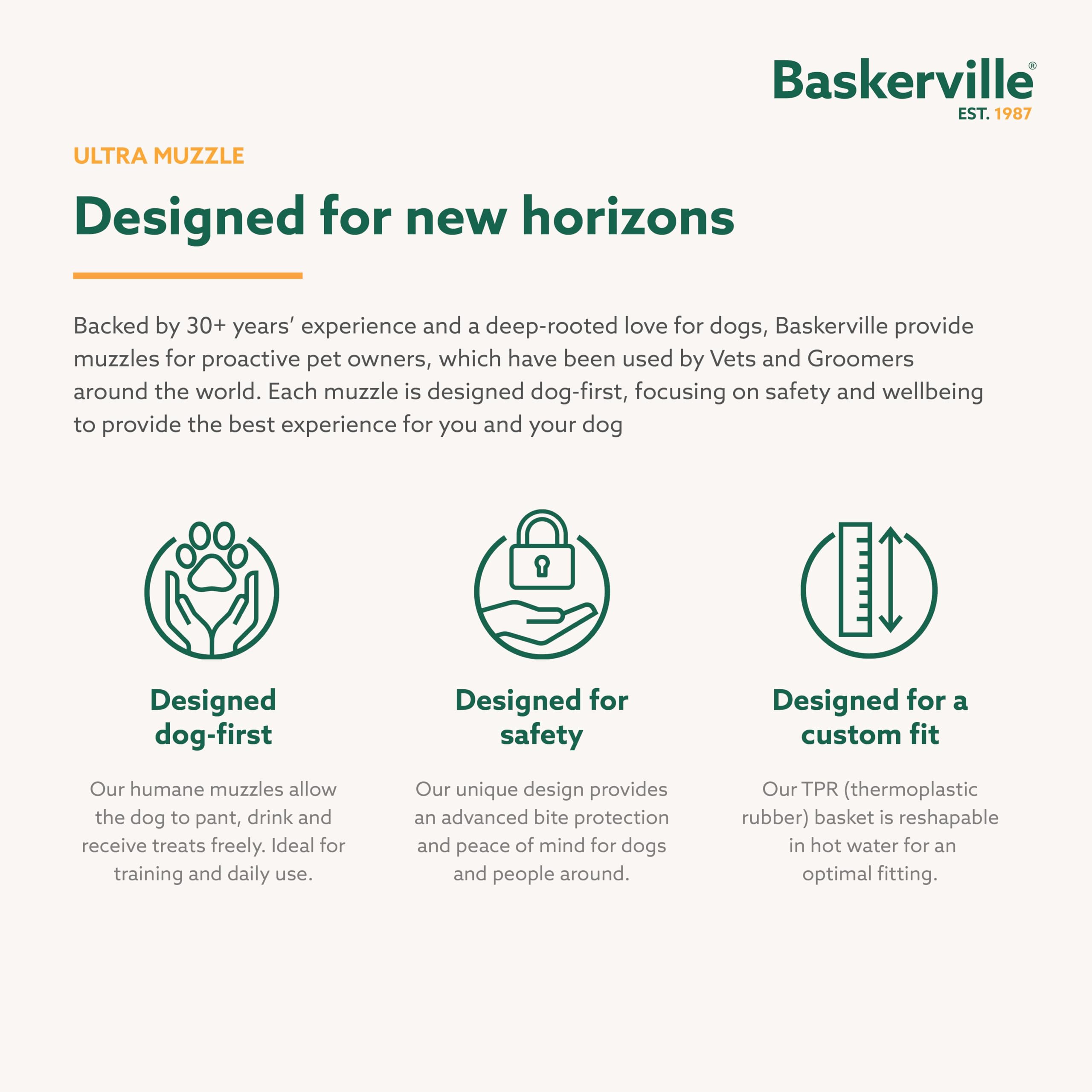 Baskerville Ultra Muzzle – promenades securisées et confort lors de sorties
