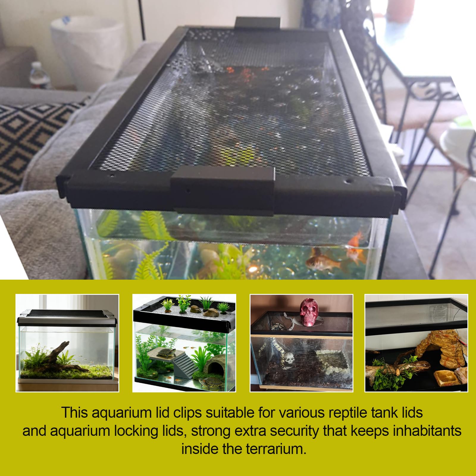 Clips Batator polyvalents pour reptiles et amphibiens
