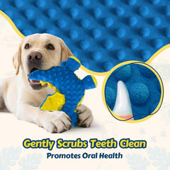 BBear dragon bleu, corps comportant cinq sifflets pour amusement durable.