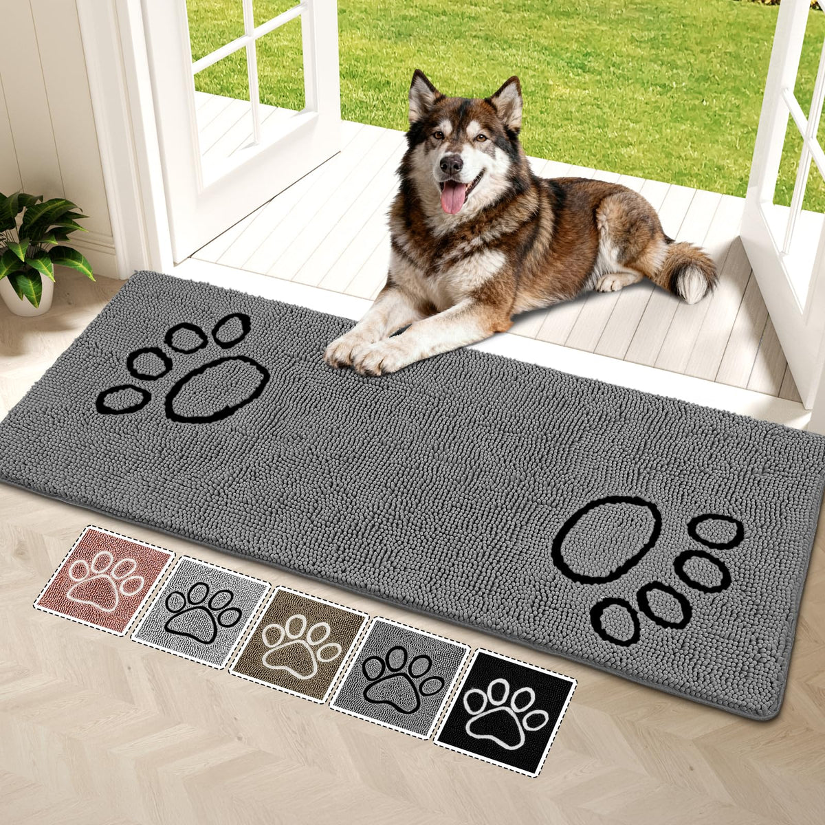 Tapis Bcoimo absorbant 152x61 cm, absorption rapide des liquides.