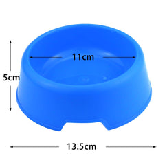 Bol BcPowr en plastique rose, pratique pour repas quotidiens et déplacements.