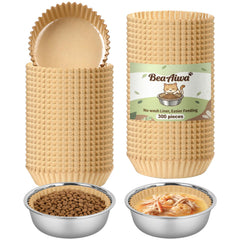 BeaAiwa: liners alimentaires kaki jetables pour repas propres et pratiques.