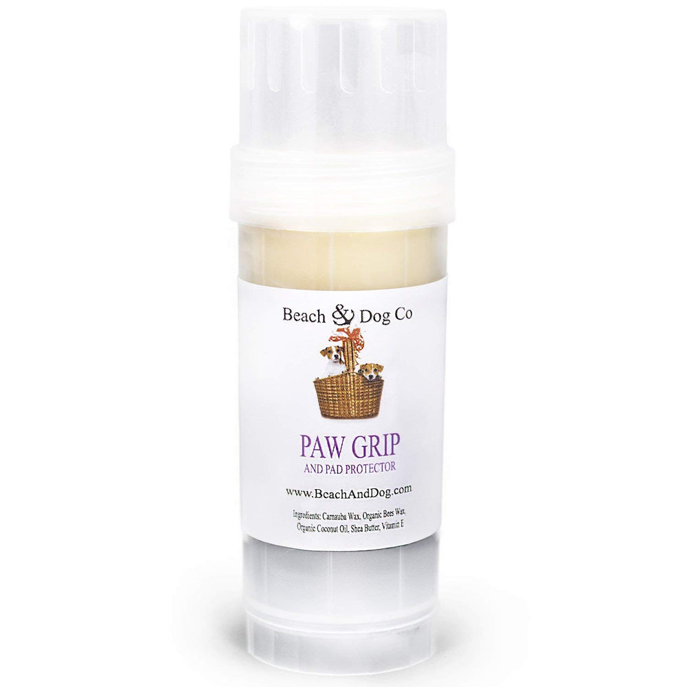 Beach & Dog Co Paw Grip: vue bouteille, cire protectrice pour pattes