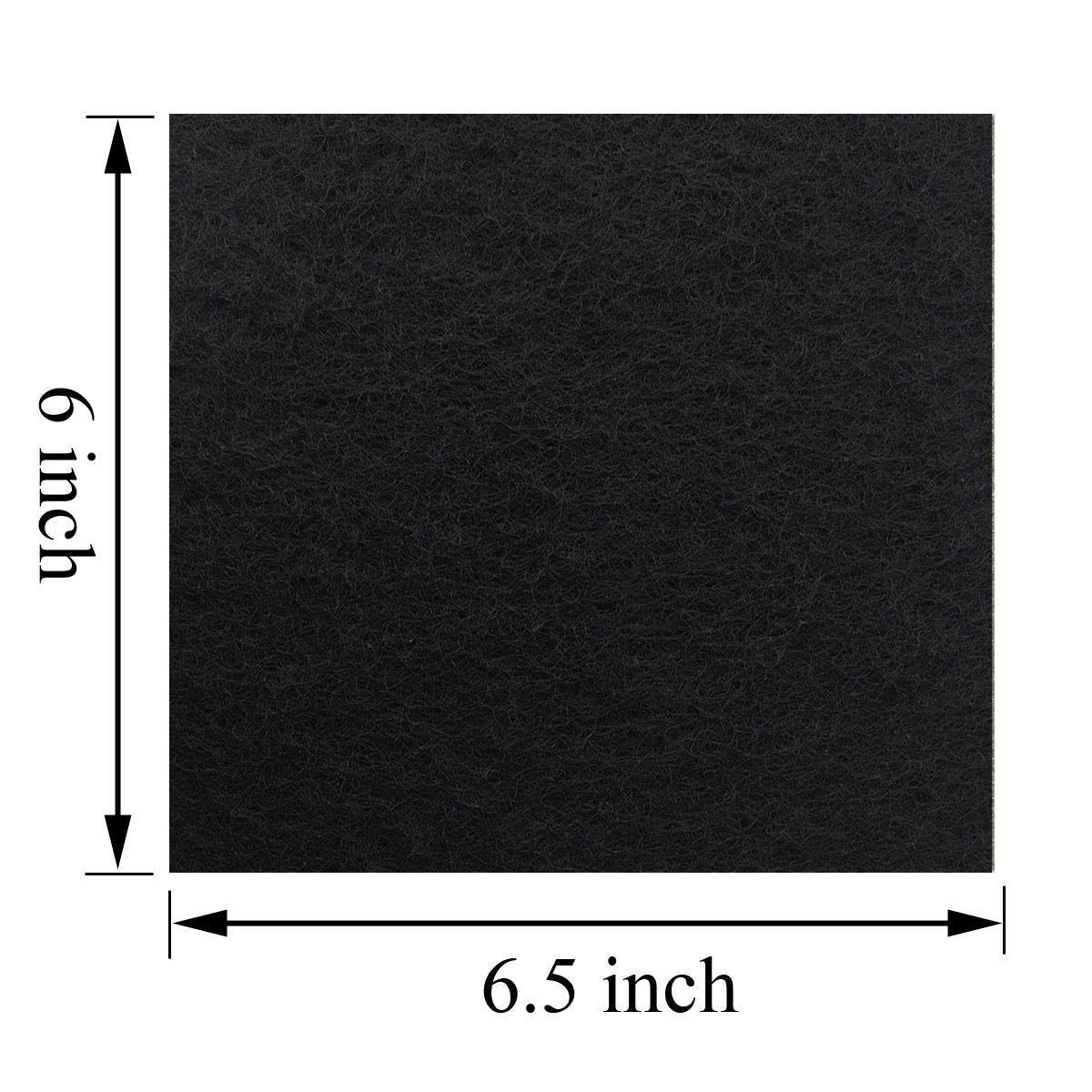 Beacozofu filtre charbon litiere dimensions 16,5 x 15,2 cm s’adaptent universellement.