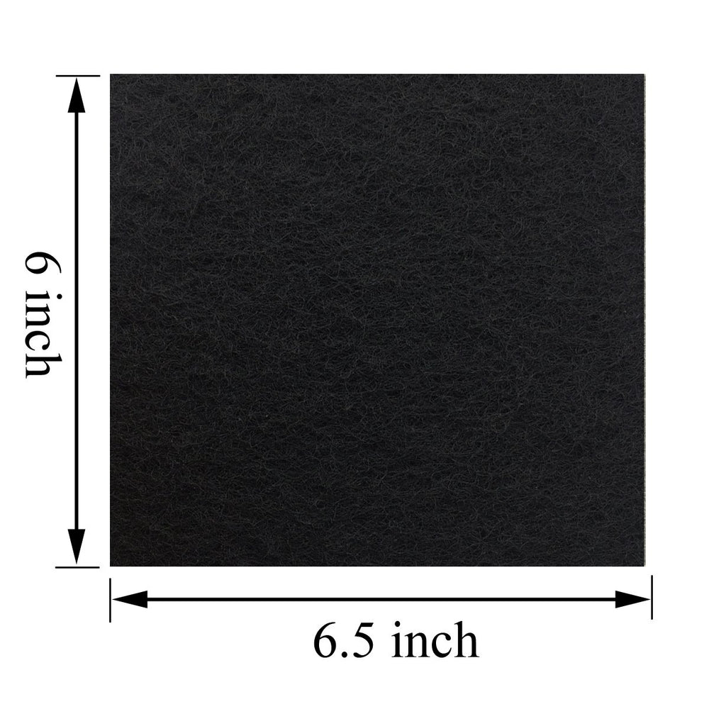Beacozofu filtre charbon litiere dimensions 16,5 x 15,2 cm s’adaptent universellement.