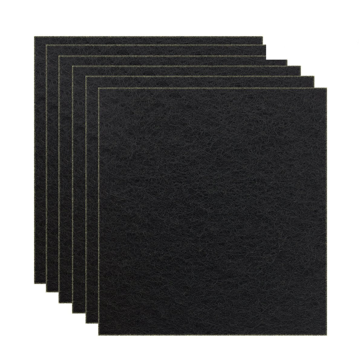 Beacozofu filtre charbon litiere pack 6 pièces améliore l’absorption des odeurs.