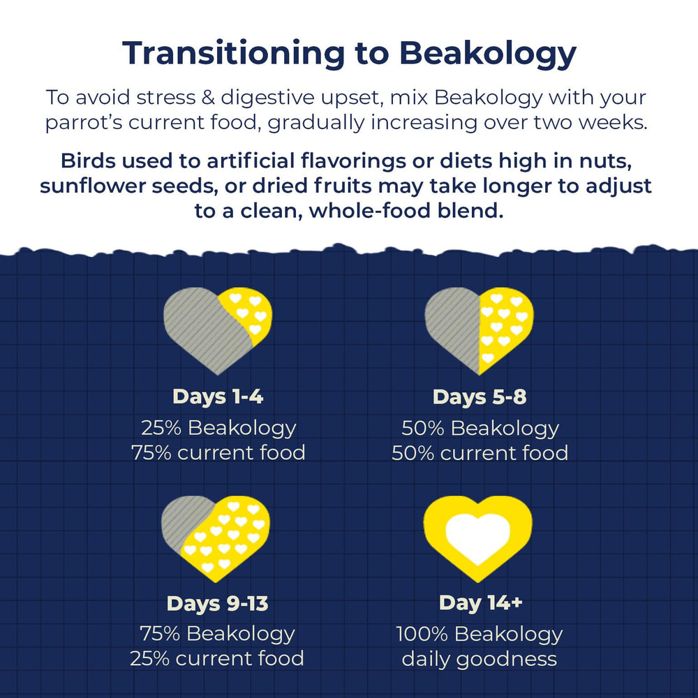Beakology Wild Wellness parfum doux et goût naturel pour l’alimentation des oiseaux.