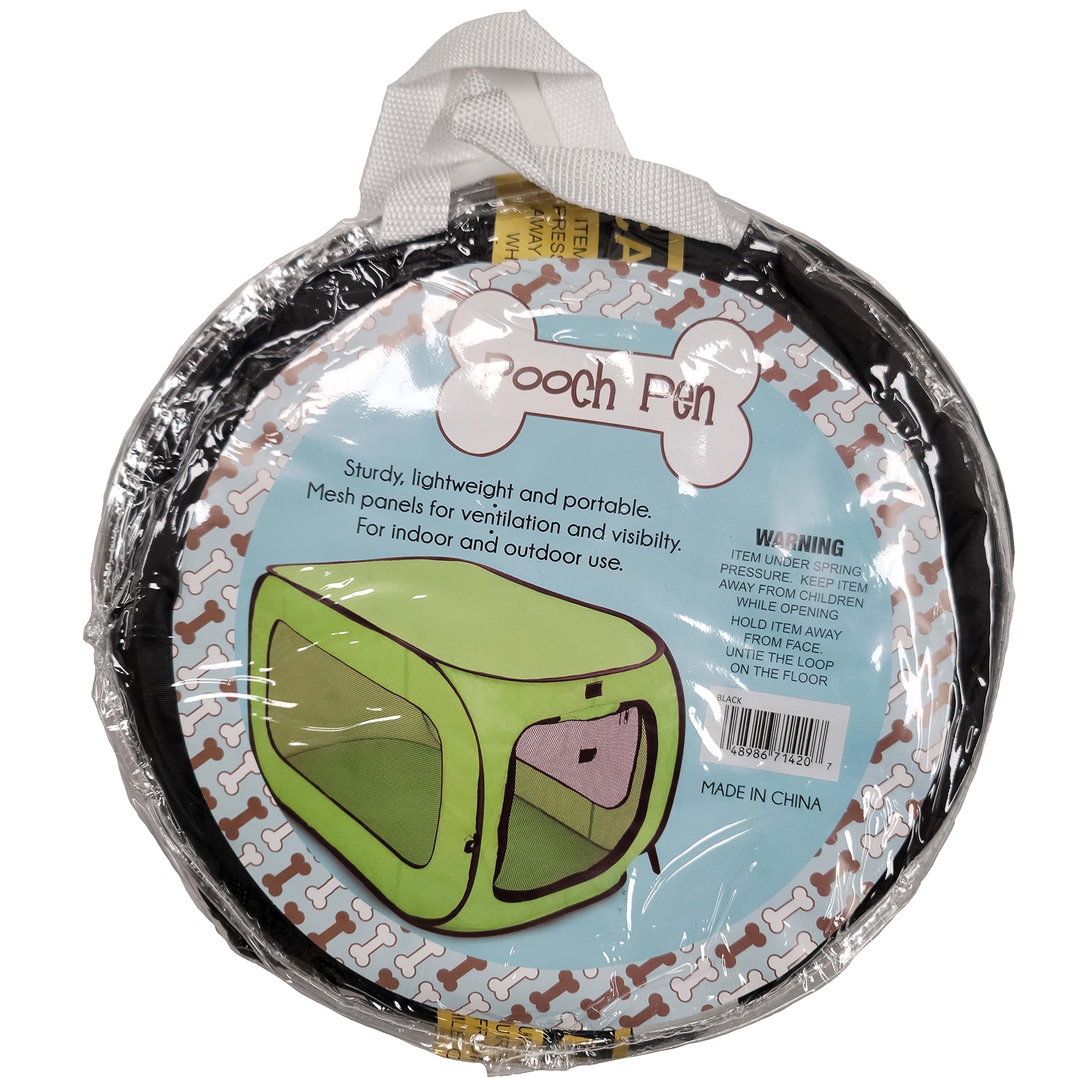 Beatrice Home Fashions chenil gris avec poche: rangement pratique sur la route pour votre chien.