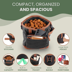 BEAU&FUR poche-arriere-grande : rangement sûr pour clés et essentiels.