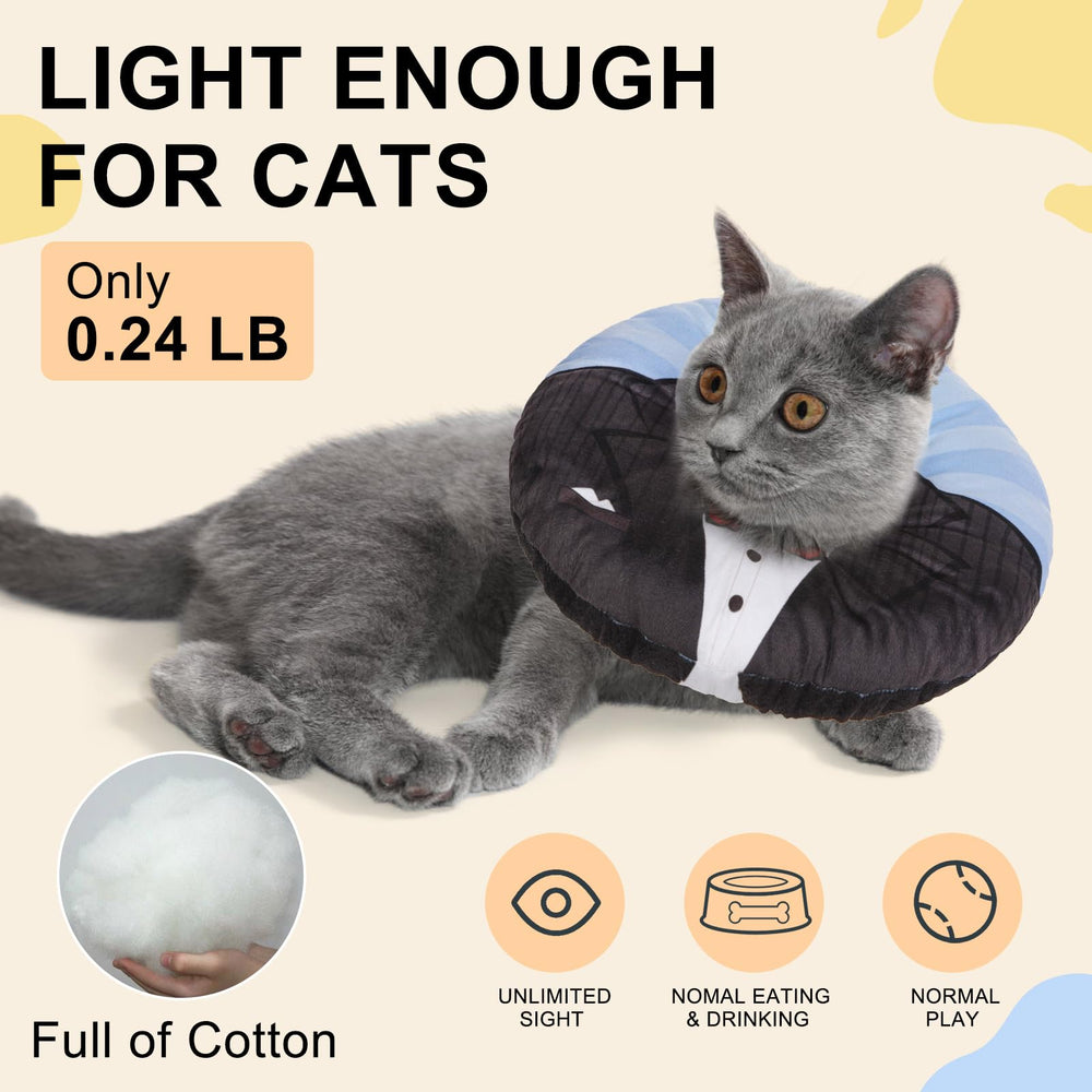 BEAUTYZOO collier chat soft donut – lavage facile et entretien sans effort.
