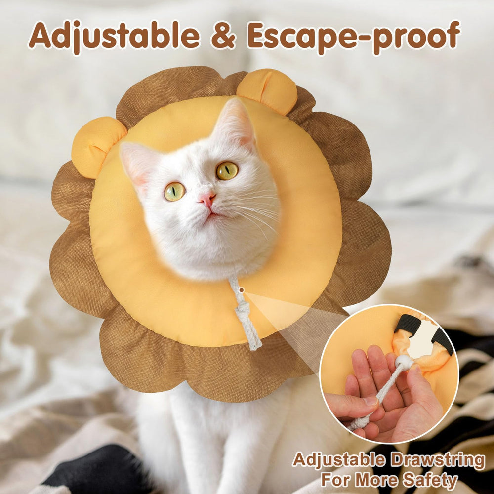 BEAUTYZOO collier-cone chat doux, sécurité quotidienne pour intérieur et extérieur.