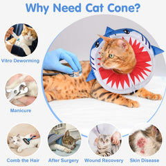 BEAUTYZOO Collier Cone Chat Reglable assure un ajustement precis et securitaire.