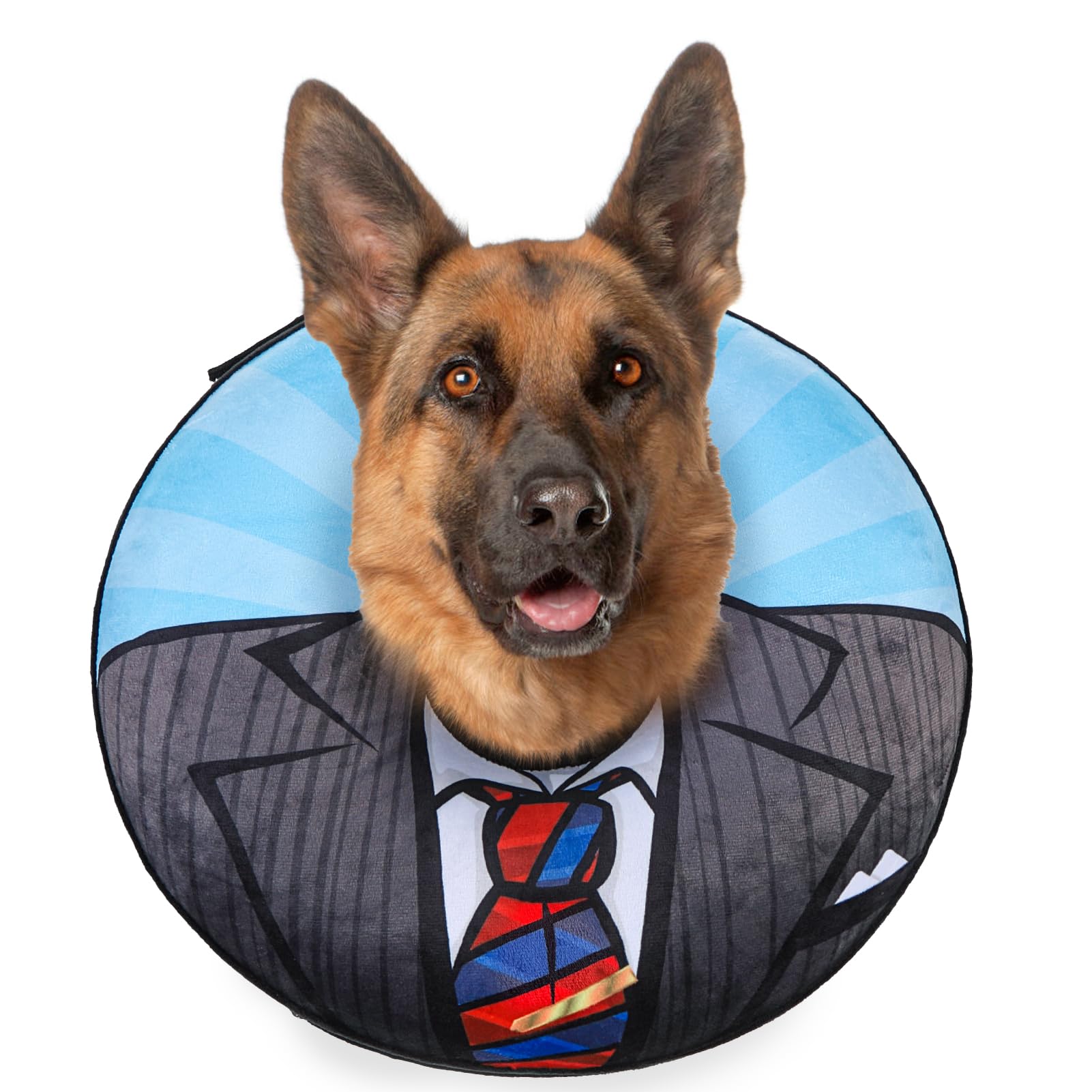 BEAUTYZOO collier donut chien gonflable: protection post-chirurgie et confort