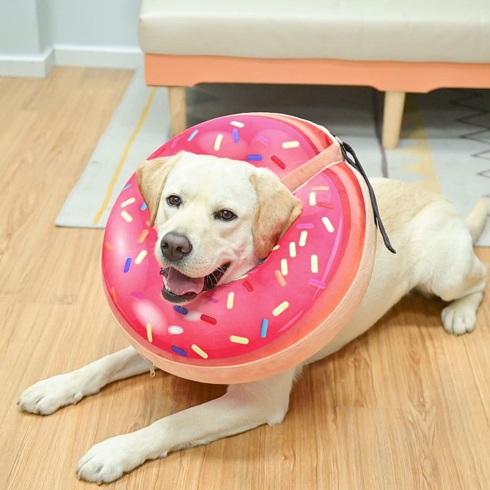 BEAUTYZOO collier donut mignon rose, accessoire de convalescence