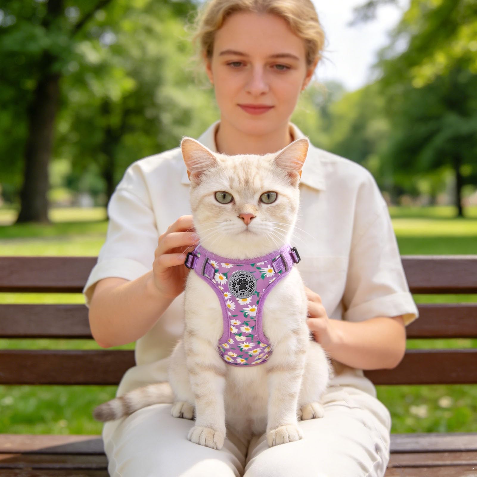 BEAUTYZOO mise-en-place-facile-harnais-chat, adaptation rapide.