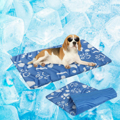 BEAUTYZOO Tapis chien refroidissant – surface froide instantanée sans énergie.