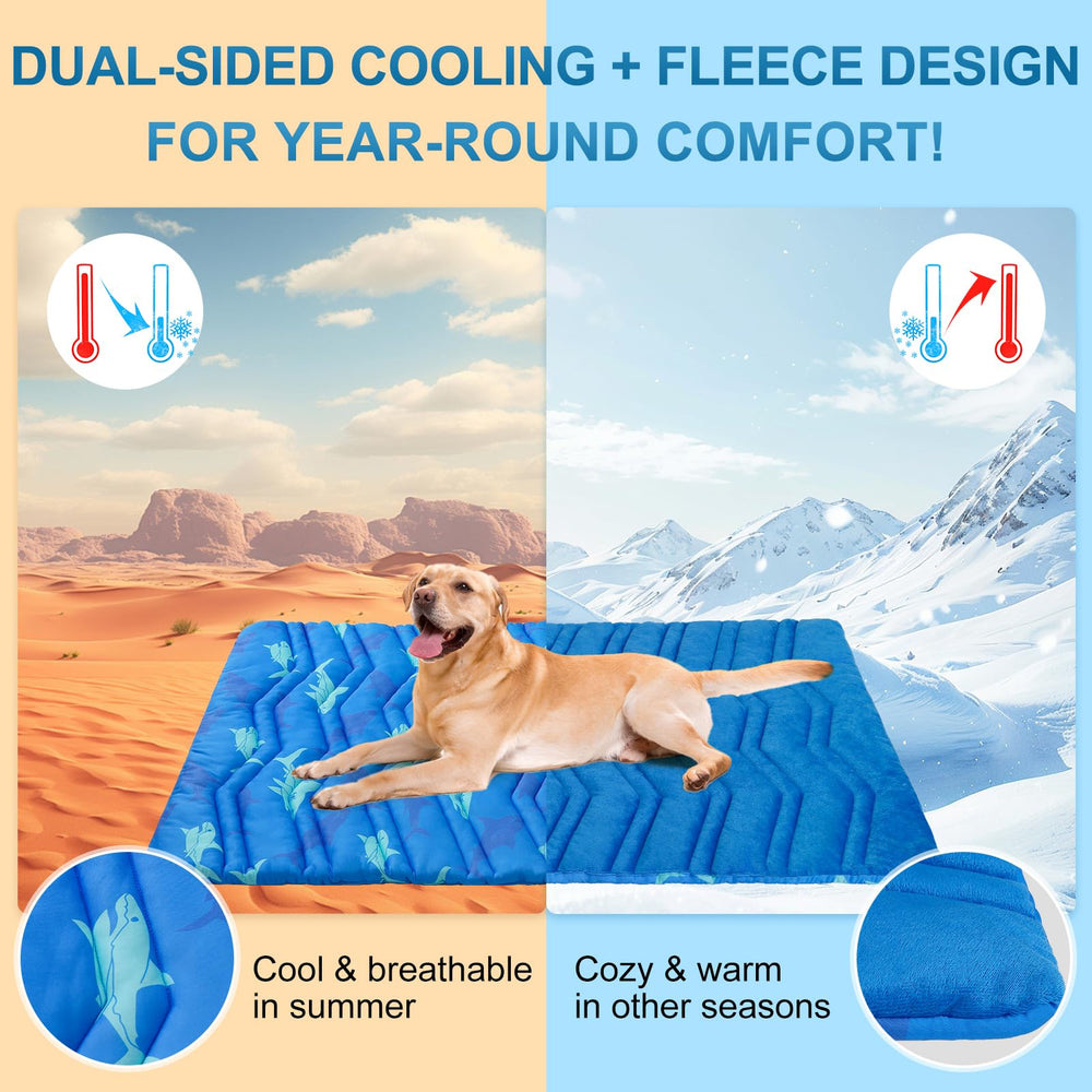 BEAUTYZOO Tapis Grand Format: adapté pour chiens jusqu'à environ 100 lb.