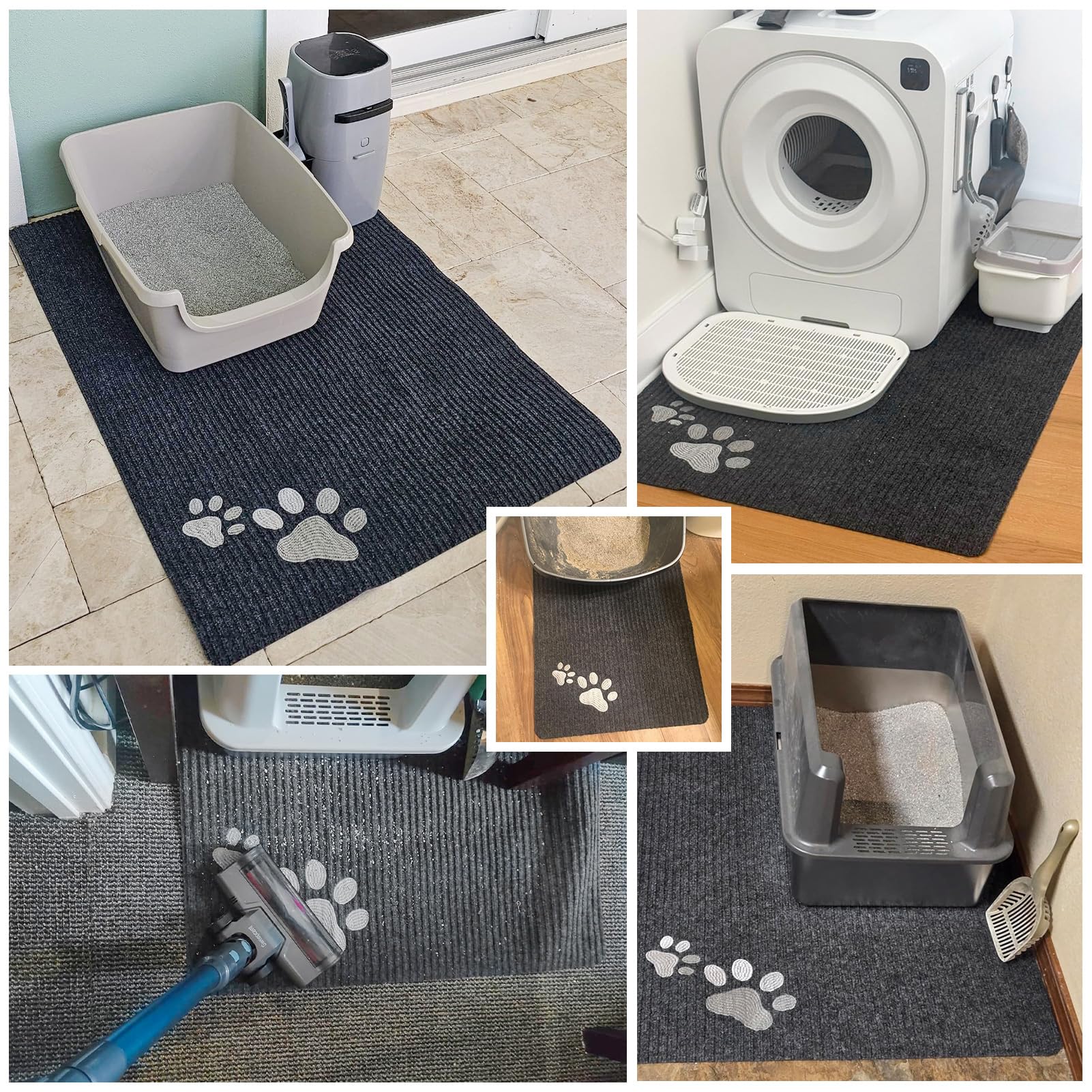 BEAUTYZOO Tapis au look discret s’adapte à tout intérieur.