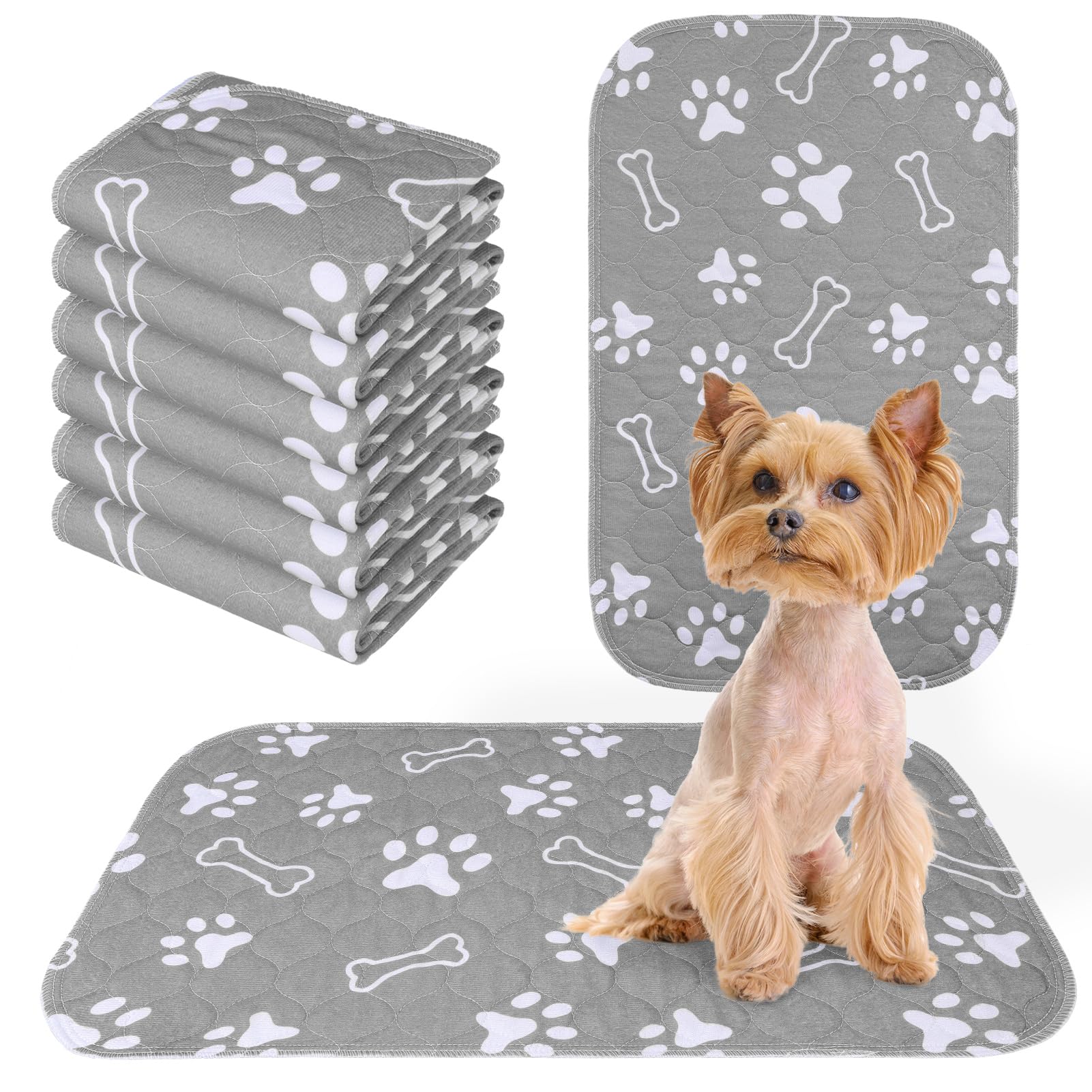 BEAUTYZOO tapis-pipi chien 16x24 pack, pratique pour le dressage et les voyages.