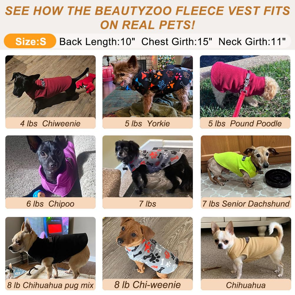 Veste polaire BEAUTYZOO bord élastique au cou pour ajustement.