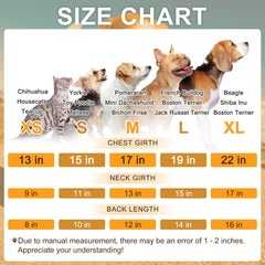 BEAUTYZOO Veste polaire petit chien vue arriere, protection contre le froid.