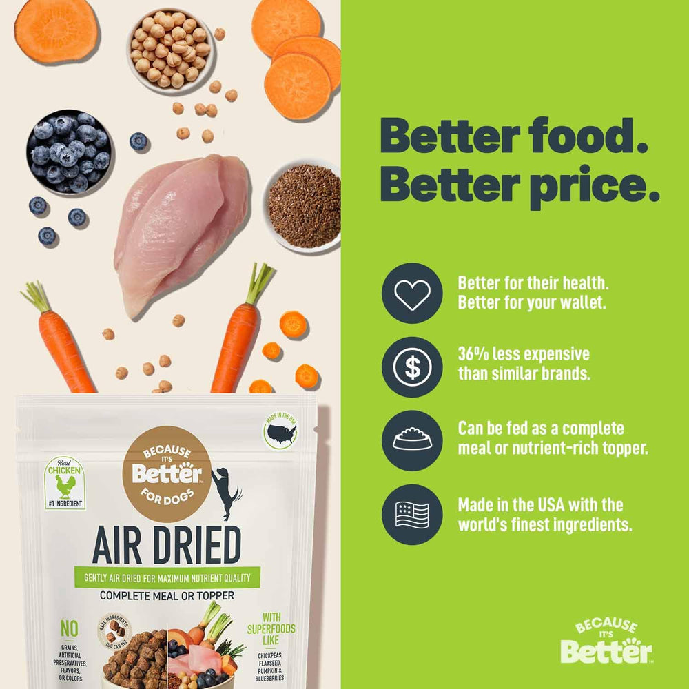 Because It’s Better – format pratique à garder dans le placard sans réfrigération.